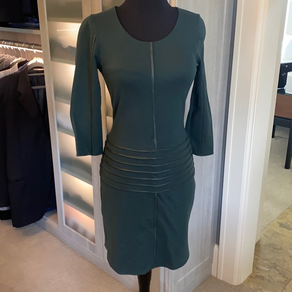 New Bailey 44 Hunter Green dress size Small